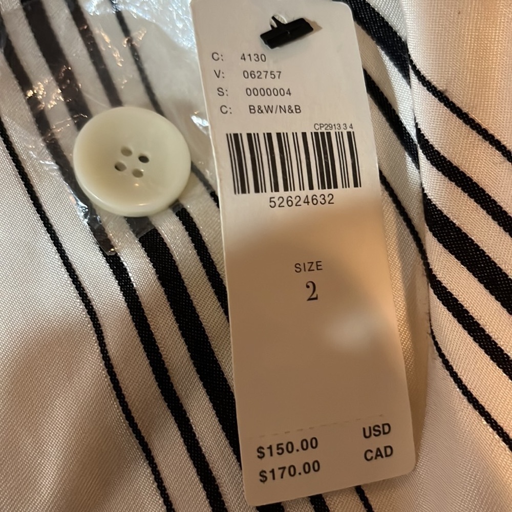 Anthropologie Maeve Esther Striped Shirt Dress NWT - Picture 7 of 9